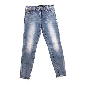 Lucky Brand Ava Super Skinny Blue Stretchy Denim Jeans Jeggings Size 6/28